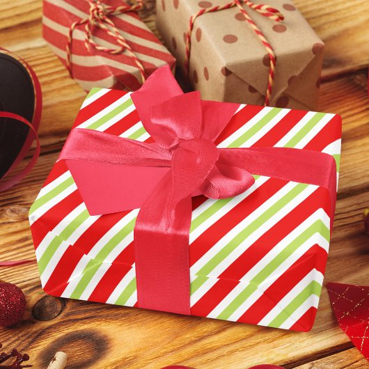 メリークリスマスウォーターストッキングカスタム ラッピングペーパーシート