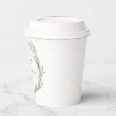 メリークリスマスウォーターリース 紙コップ (左)