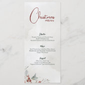 メリークリスマスウォーター色ウィンターベリー非写真 メニュー (正面)