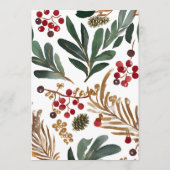 メリークリスマスウォーター色ウィンターベリー非写真 メニュー (裏面)