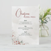 メリークリスマスウォーター色ウィンターベリー非写真 メニュー (スタンド正面)