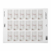 メリークリスマスウォーター色ウィンターベリー非写真 ラベル (フルシート)