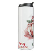 メリークリスマスウォーター色キャンディケーンキャンディ タンブラー (回転左)