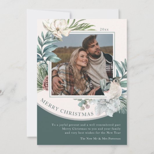 メリークリスマスウォーター色新着フローラ写真 (正面)