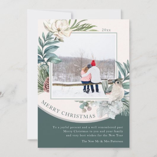 メリークリスマスウォーター色新着フローラ写真 (正面)