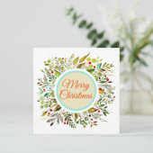 メリークリスマスウォーター鮮やかカラーリース2.0 シーズンカード (スタンド正面)