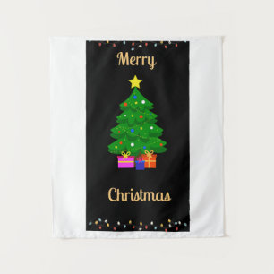 メリークリスマスウォールアート タペストリー