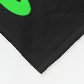 メリークリスマスウーフスリーサンタトナディバーネーゼ フリースブランケット (角)