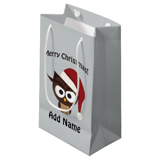 メリークリスマスウ怒ルウ スモールペーパーバッグ (正面アングル)
