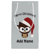 メリークリスマスウ怒ルウ スモールペーパーバッグ (正面)