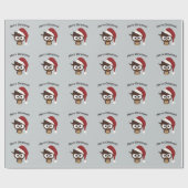 メリークリスマスウ怒ルウ ラッピングペーパー (フラット)