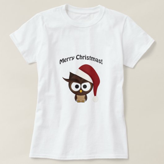 メリークリスマスウ怒ルウ Tシャツ (デザイン正面)