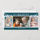 メリークリスマスウ素朴ィードフォト シーズンカード (裏面)