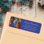 メリークリスマスエピファニーマギ出生ルネッサンス ラベル