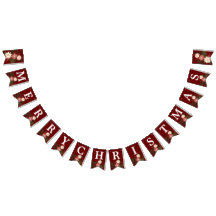 メリークリスマスエレガントマルーンポインセチア