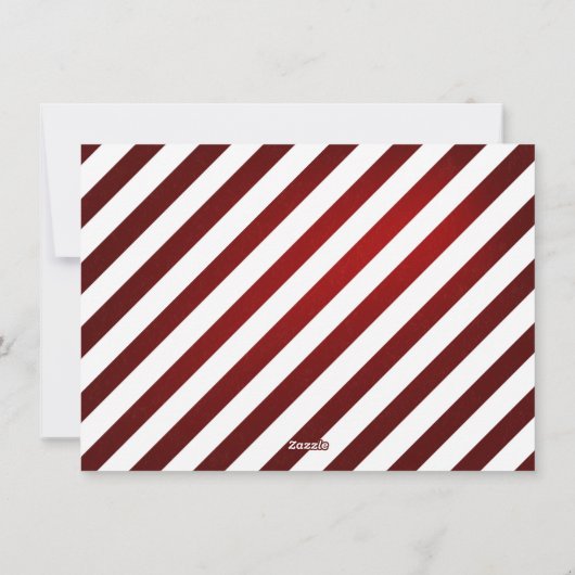 メリークリスマスエレガント脚本写真フラットカード シーズンカード (裏面)