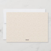 メリークリスマスエレガント金ゴールドスクリプトフォトコラージュ シーズンカード (裏面)