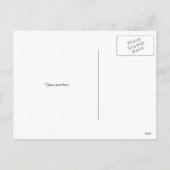 メリークリスマスエンジェルシルエットポストカード シーズンポストカード (裏面)