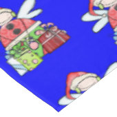 メリークリスマスエンジェルブルーテーブルクロス テーブルクロス (アングル)