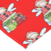 メリークリスマスエンジェルレッドテーブルクロス テーブルクロス (アングル)