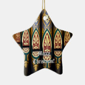 メリークリスマスオルガンオーナメント セラミックオーナメント (右)