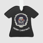 メリークリスマスオレンジアイズゾンビ オーナメント (裏面)