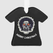 メリークリスマスオレンジアイズゾンビ オーナメント (正面)