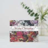 メリークリスマスオーストラリア先住民の花 ポストカード (スタンド正面)