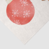 メリークリスマスオーナメントとジンジャーブレッドCookie 薄葉紙 (詳細)