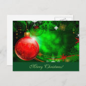 メリークリスマスオーナメントはがき シーズンポストカード (正面/裏面)