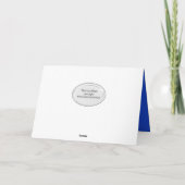 メリークリスマスオーナメントオンブラック シーズンカード (裏面)