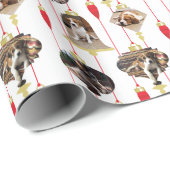 メリークリスマスオーナメントカスタムの写真 ラッピングペーパー (ロールコーナー)