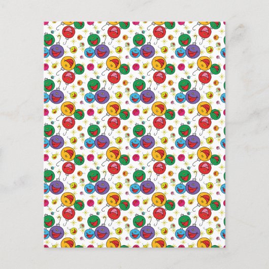 メリークリスマスオーナメントスクラップブック作り紙 (正面)