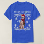メリークリスマスオーナメントスフィンクス猫クリスマスサンタ – gi tシャツ (デザイン正面)