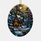 メリークリスマスオーナメント2023 セラミックオーナメント (右)