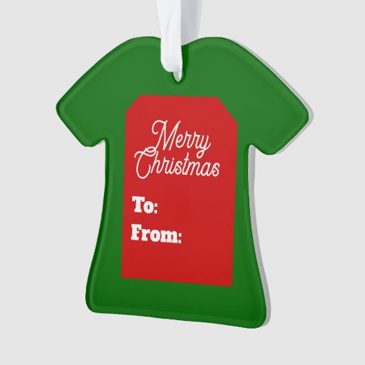 メリークリスマスオーナメント オーナメント (正面)