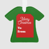 メリークリスマスオーナメント オーナメント (正面)