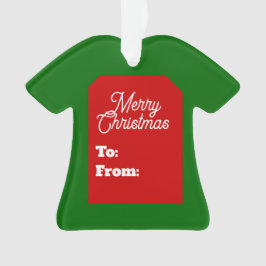 メリークリスマスオーナメント オーナメント