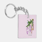 メリークリスマスオーナメント: キーホルダー (正面左)