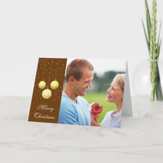 メリークリスマスオーナメント シーズンカード (正面)