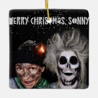 メリークリスマスオーナメント セラミックオーナメント