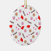 メリークリスマスオーナメント セラミックオーナメント (右)