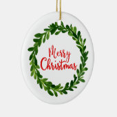 メリークリスマスオーナメント セラミックオーナメント (右)