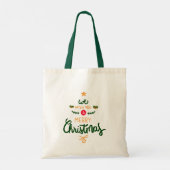 メリークリスマスオーナメント トートバッグ (裏面)