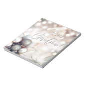 メリークリスマスオーナメント ノートパッド (回転)