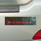 メリークリスマスオーナメント バンパーステッカー (車上)