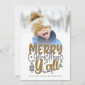 メリークリスマスオールフォトアートタイポグラフィ (正面)