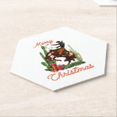 メリークリスマスカウボーイ ペーパーコースター (アングル)