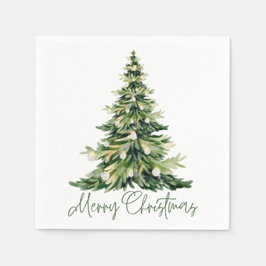 メリークリスマスカクテルナプキンズ スタンダードカクテルナプキン (正面)