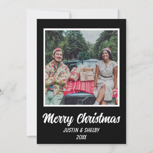 メリークリスマスカスタムの写真 シーズンカード (正面)